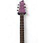 Used Schecter Guitar Research C-6 Deluxe SATIN DARK PURPLE Solid Body Electric Guitar