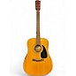 Used Fender DG8S Natural Acoustic Guitar