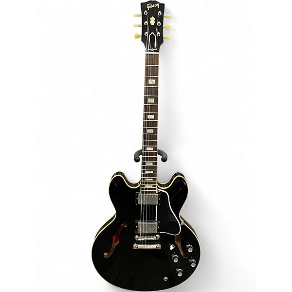 Used Gibson '64 ES-335 Black Hollow Body Electric Guitar