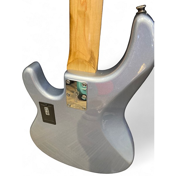 Used Sterling by Music Man Ray5HH 5 String Lake Blue Metallic Electric Bass Guitar