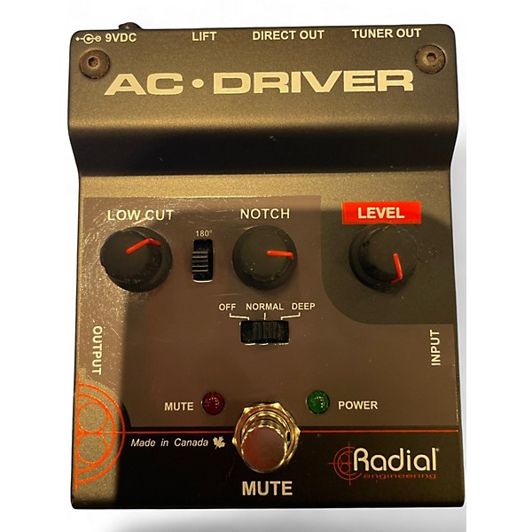 Used Radial Engineering AC DRIVER Direct Box
