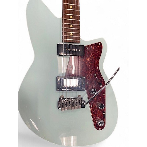 Used Reverend DOUBLE AGENT W ROSEWOOD CHRONIC BLUE Solid Body Electric Guitar