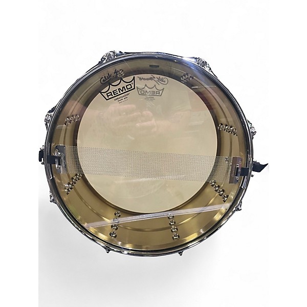 Used Gretsch Drums 6.5X14 BELL BRASS SNARE 14X6.5 BRASS Drum