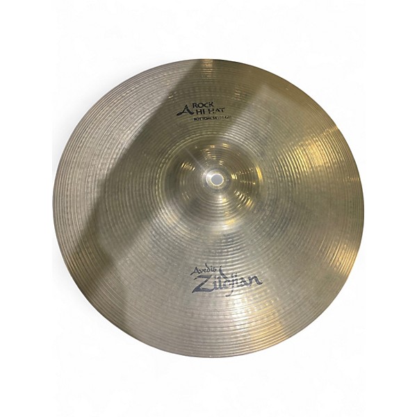 Used Zildjian 14in 14 inch avedis rock hi hat pair Cymbal
