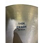 Used Zildjian 18in avedis 18 inch thin crash   Cymbal