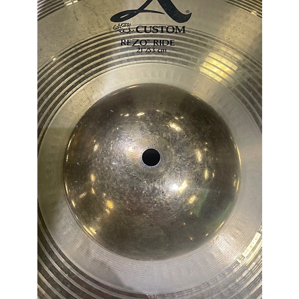 Used Zildjian 21in A Custom Rezo Ride Cymbal