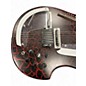 Used Danelectro Sitar Red Crackle Harp Guitars