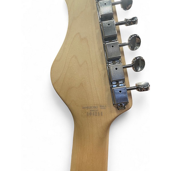 Used Danelectro Sitar Red Crackle Harp Guitars