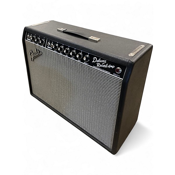 Used Fender 1965 Reissue Deluxe Reverb 22W 1x12 Tube Guitar Combo Amp