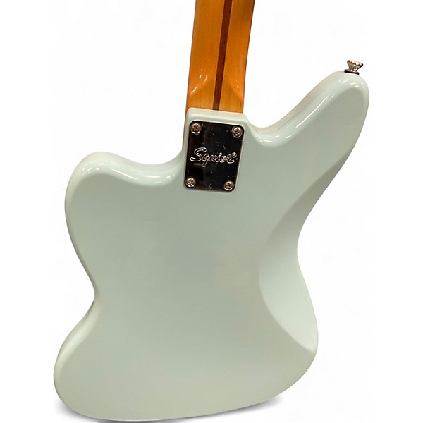 Used Squier classic vibes jaguar Daphne Blue Solid Body Electric Guitar