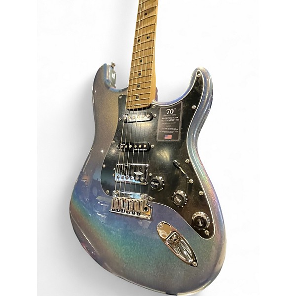 Used Fender  70th Anniversary Ultra Stratocaster HSS Amethyst Solid Body Electric Guitar