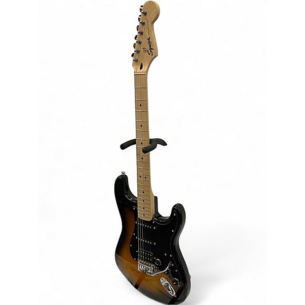 Used 2024 Squier Sonic Stratocaster HSS 2 Color Sunburst Solid Body Electric Guitar
