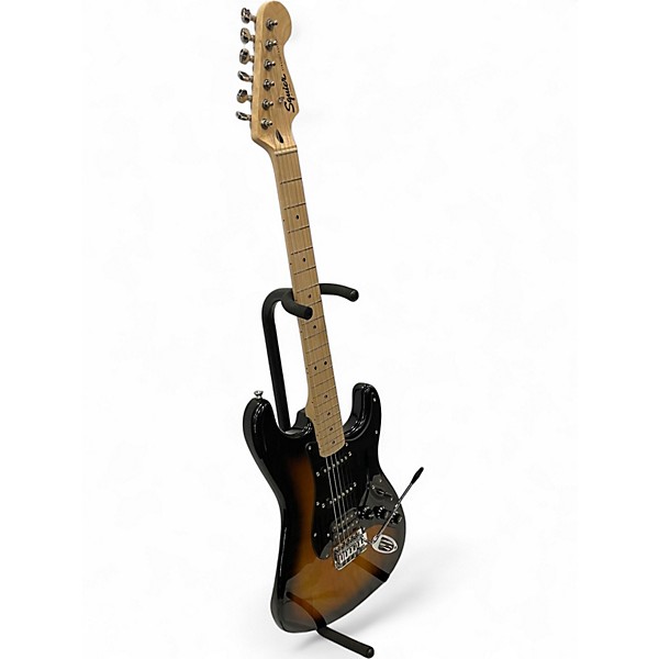 Used 2024 Squier Sonic Stratocaster HSS 2 Color Sunburst Solid Body Electric Guitar