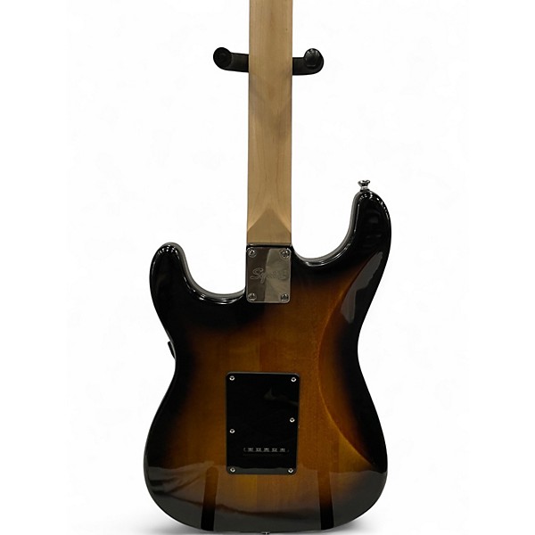 Used 2024 Squier Sonic Stratocaster HSS 2 Color Sunburst Solid Body Electric Guitar