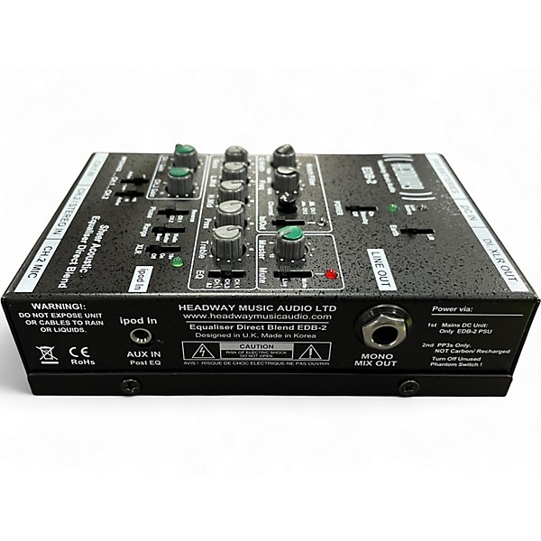 Used Headway EDB2 Bass Effect Pedal