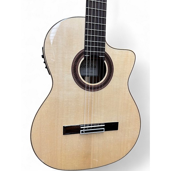 Used 2022 Cordoba GK Studio Negra Natural Classical Acoustic Guitar