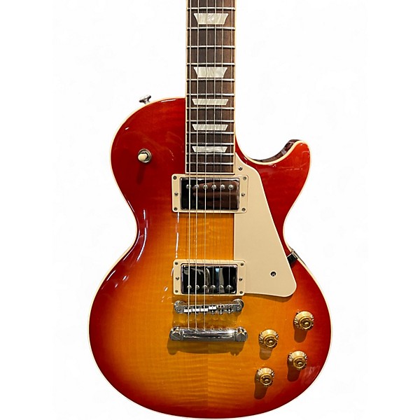 Used Gibson Les Paul Traditional Cherry Sunburst Solid Body Electric Guitar