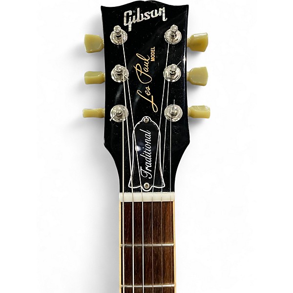 Used Gibson Les Paul Traditional Cherry Sunburst Solid Body Electric Guitar