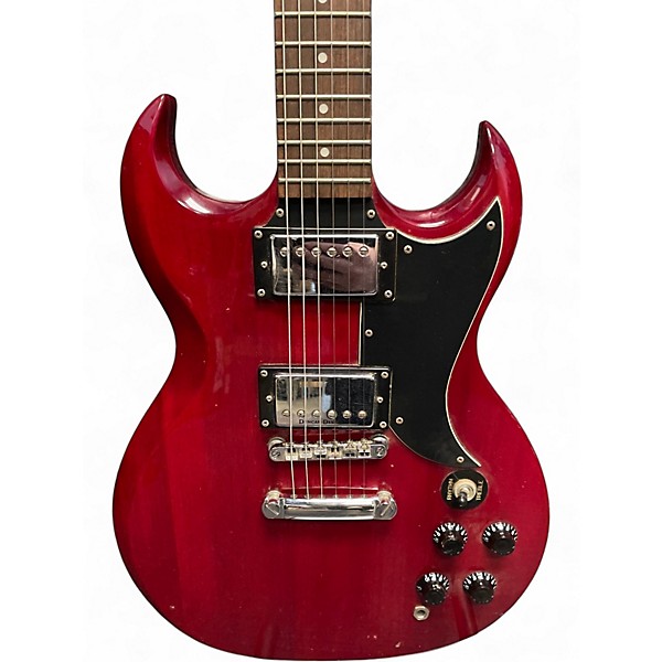 Used Greg Bennett Design by Samick Torino Burgundy Solid Body Electric Guitar