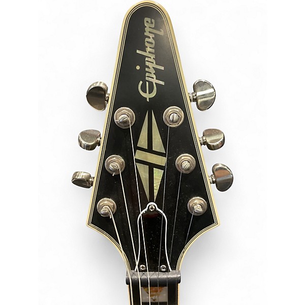 Used Epiphone PROPHECY FLYING V TIGER BURST Solid Body Electric Guitar