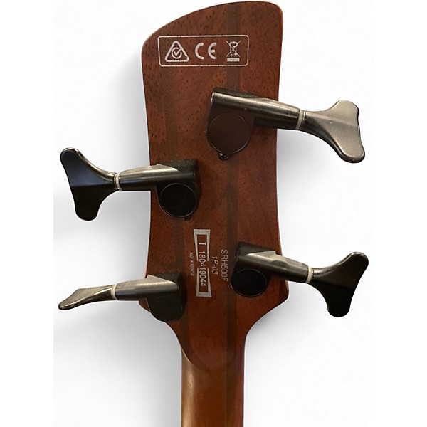 Used Ibanez SRH500F BROWN BURST Acoustic Bass Guitar