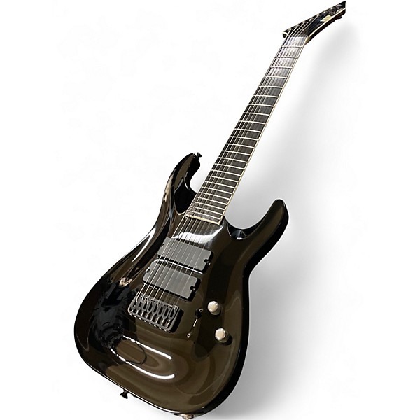 Used ESP SRC-8 Black Solid Body Electric Guitar