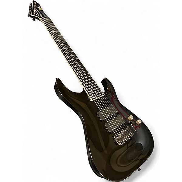 Used ESP SRC-8 Black Solid Body Electric Guitar