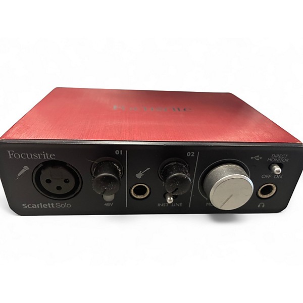 Used Focusrite Scarlett Solo Gen 3 Audio Interface