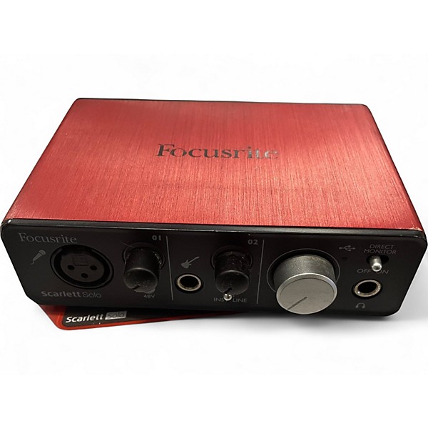 Used Focusrite Scarlett Solo Gen 3 Audio Interface