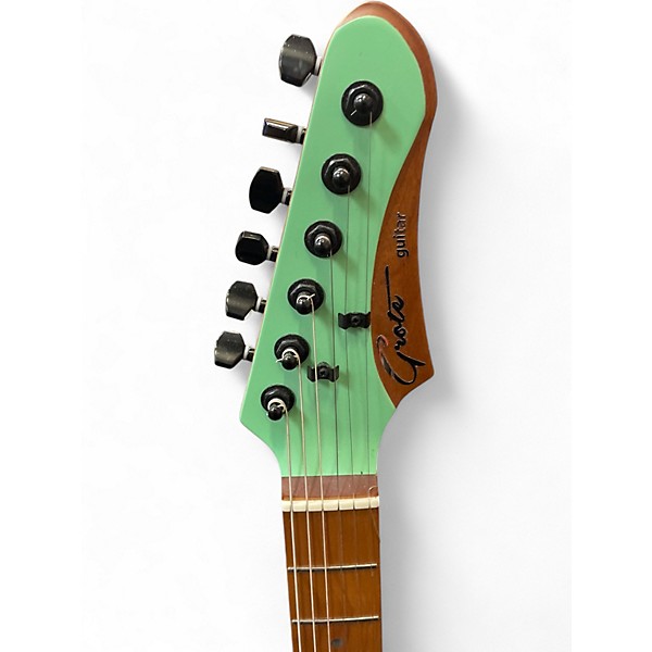 Used Grote GST SOLID BODY GUITAR Seafoam Green Solid Body Electric Guitar