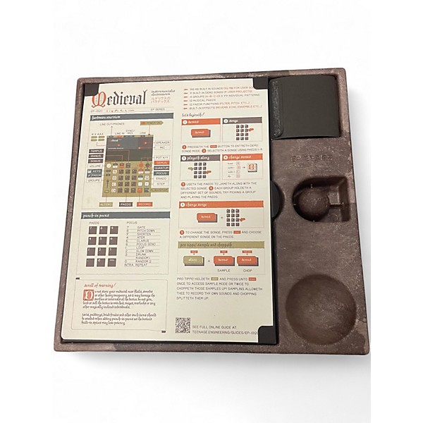 Used teenage engineering EP 1320 MEDIVAL Synthesizer