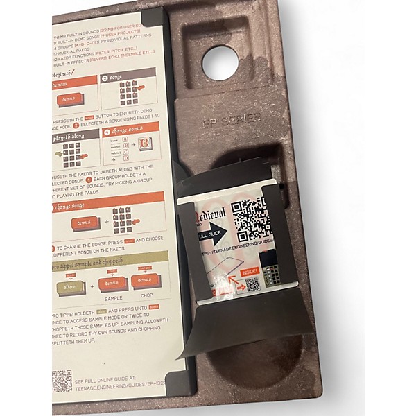 Used teenage engineering EP 1320 MEDIVAL Synthesizer