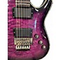 Used Schecter Guitar Research Hellraiser C1 Floyd Rose Trans Purple Solid Body Electric Guitar