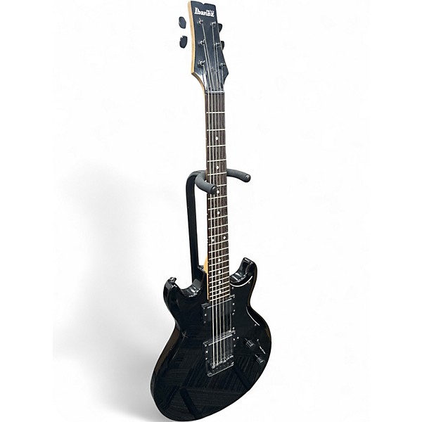 Used 2010s Ibanez GAX30 Ebony Solid Body Electric Guitar