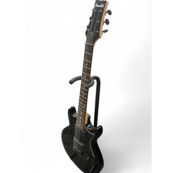 Used 2010s Ibanez GAX30 Ebony Solid Body Electric Guitar