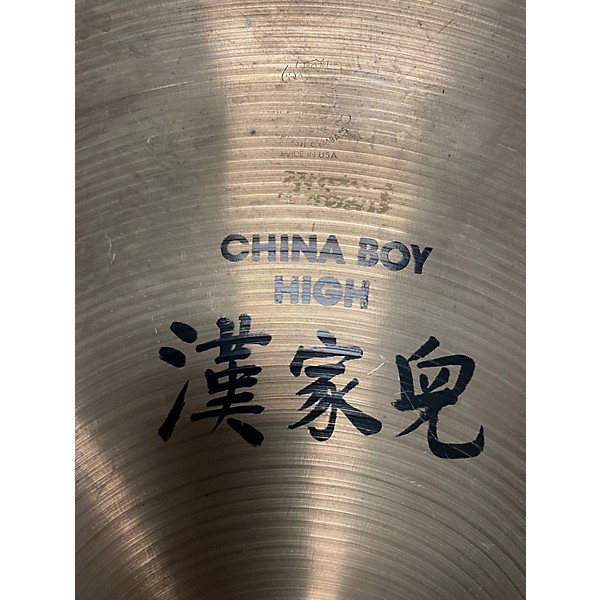 Used Zildjian 18in High China Boy Cymbal