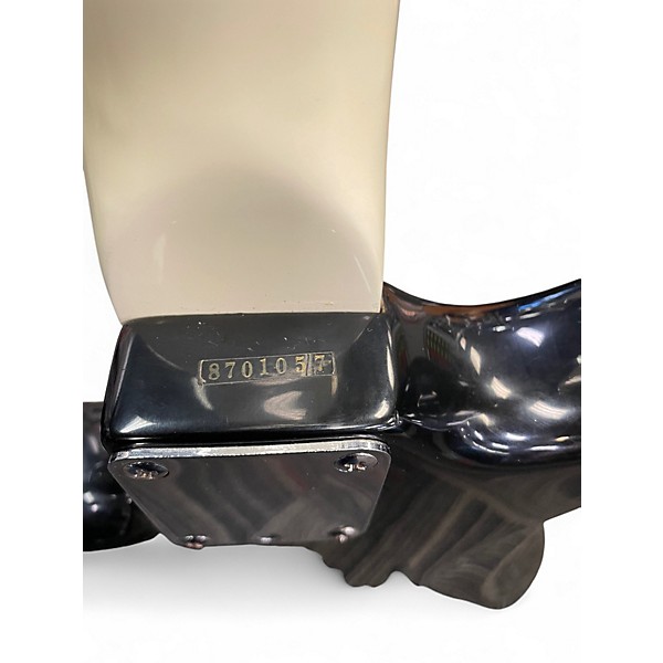 Vintage 1980s Dean Z AUTOGRAPH BLACK AND MIRROR Solid Body Electric Guitar