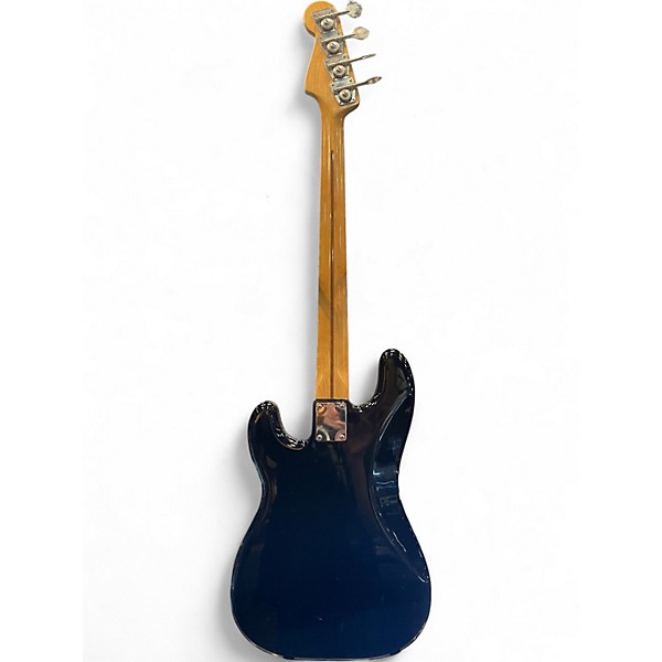 Used Squier Precision Bass Black Electric Bass Guitar