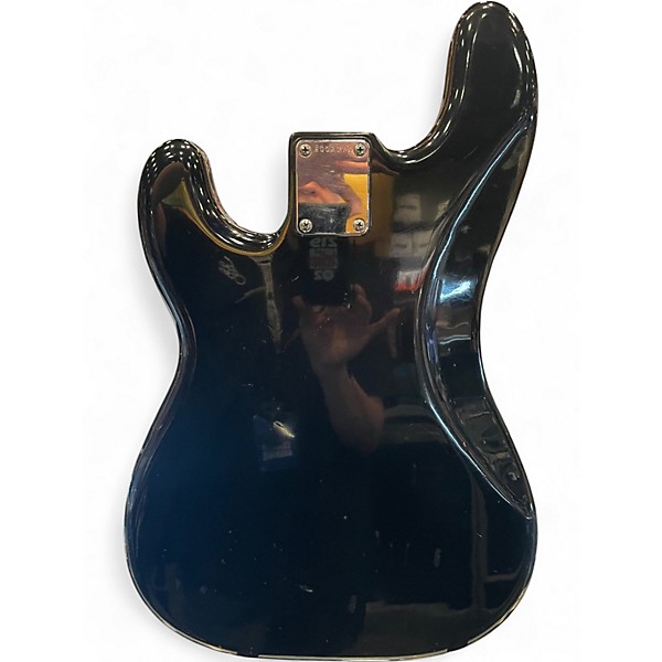 Used Squier Precision Bass Black Electric Bass Guitar