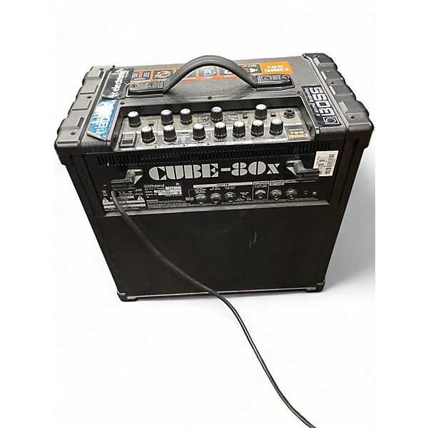 Used Roland Cube 80X 80W 1x12 Guitar Combo Amp