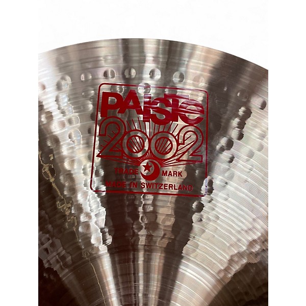 Used Paiste 19in 2002 Extreme Crash Cymbal