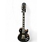 Used 2023 Epiphone LES PAUL MODERN GRAPHITE BLACK Solid Body Electric Guitar thumbnail