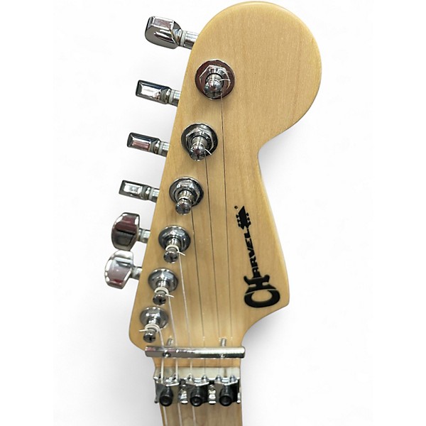 Used Charvel San Dimas Aqua Flake  Solid Body Electric Guitar