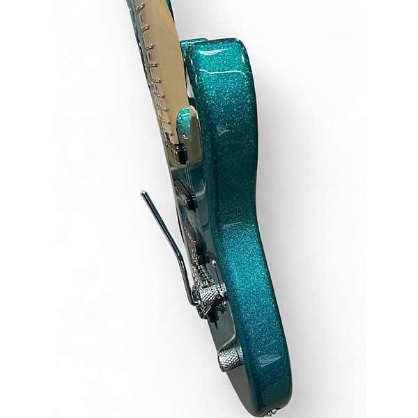 Used Charvel San Dimas Aqua Flake  Solid Body Electric Guitar