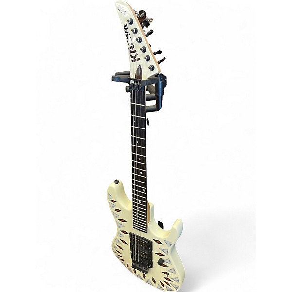 Used Kramer NIGHTSWAN Aztec Marble Graphic Solid Body Electric Guitar