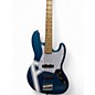Used Fender Standard Jazz Bass Metallic Aqua Marine Electric Bass Guitar