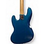 Used Fender Standard Jazz Bass Metallic Aqua Marine Electric Bass Guitar