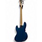 Used Fender Standard Jazz Bass Metallic Aqua Marine Electric Bass Guitar