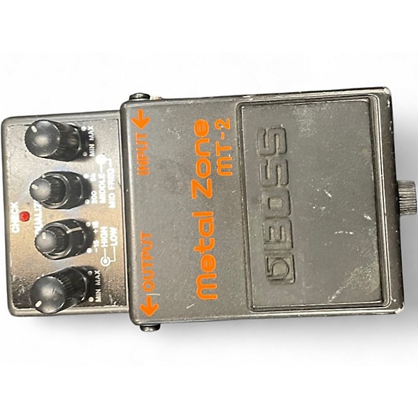 Used BOSS MT2 Metal Zone Distortion Effect Pedal