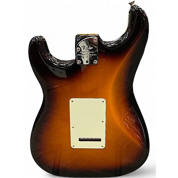 Used Fender American Professional II Stratocaster 2 Tone Sunburst Solid Body Electric Guitar